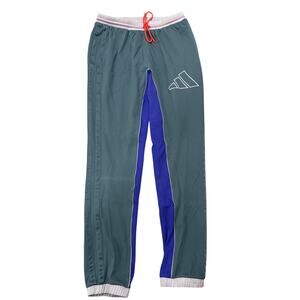 Adidas Men's Primegreen Multicolored Joggers Track Pants Ladcore Pockets, XS